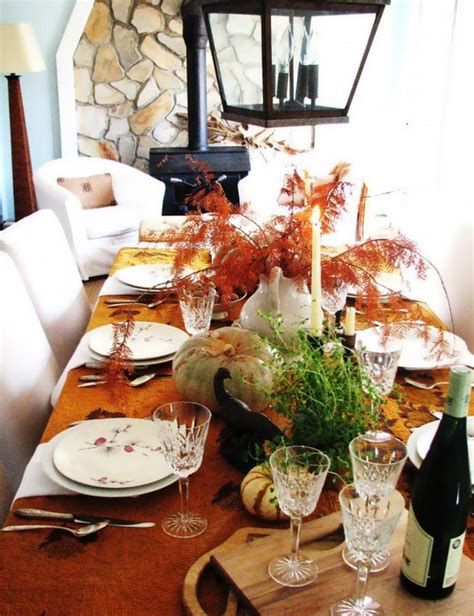 Cool Table Centerpiece For Thanksgiving 15