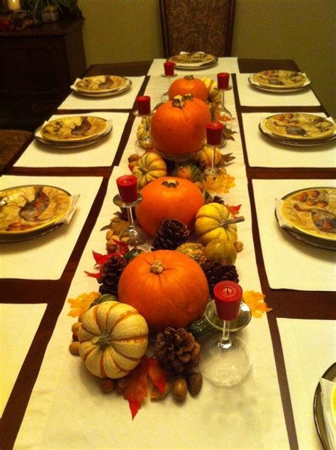 Cool Table Centerpiece For Thanksgiving 19