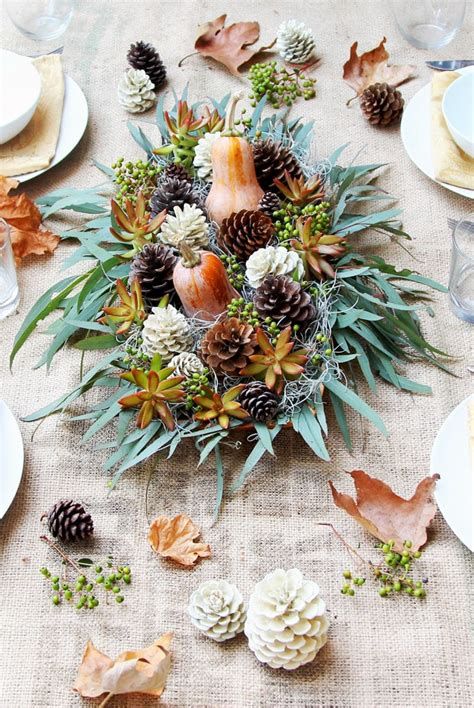 Cool Table Centerpiece For Thanksgiving 23