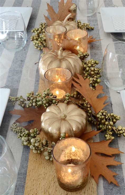 Cool Table Centerpiece For Thanksgiving 39