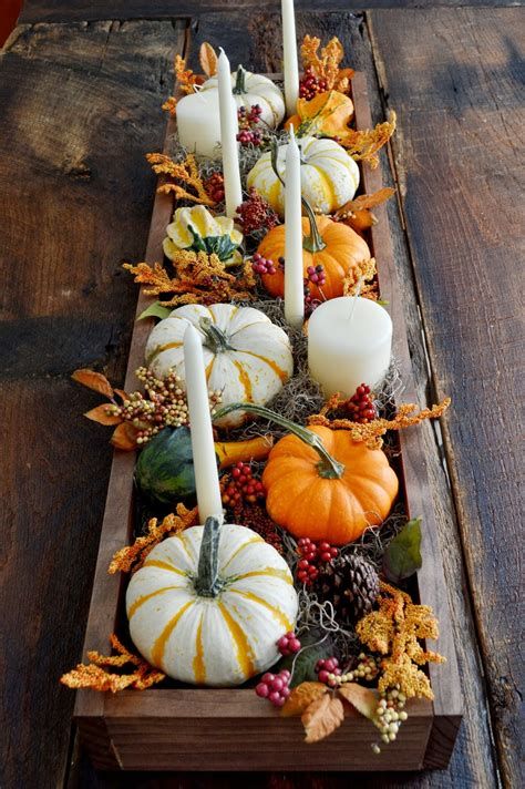 Cool Table Centerpiece For Thanksgiving 45