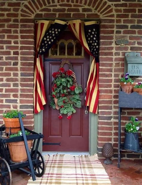 Cozy 4th Of July Door Decorations 05