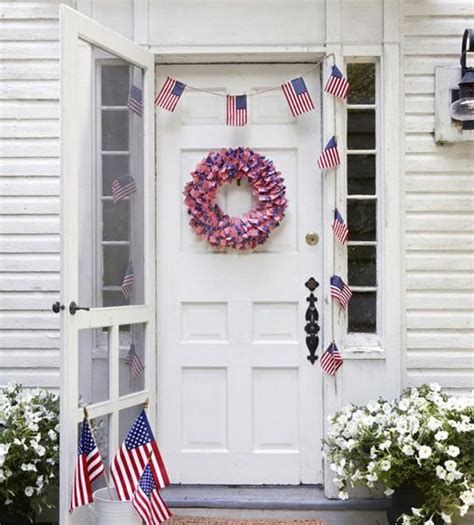 Cozy 4th Of July Door Decorations 07