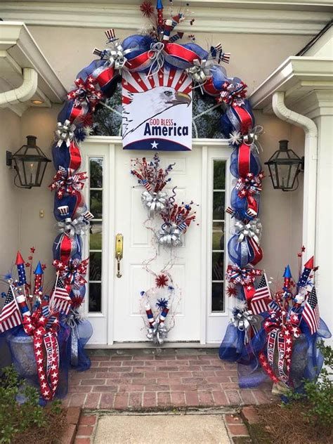 Cozy 4th Of July Door Decorations 08