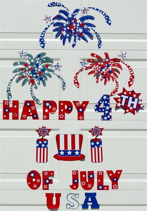 Cozy 4th Of July Door Decorations 16