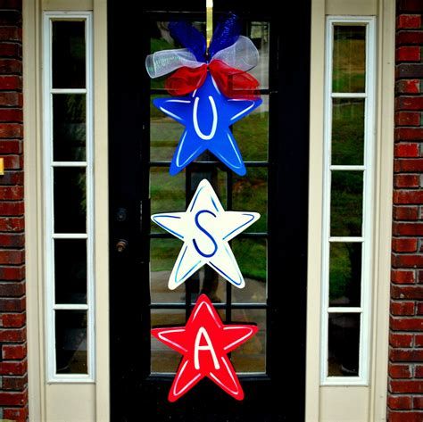 Cozy 4th Of July Door Decorations 22