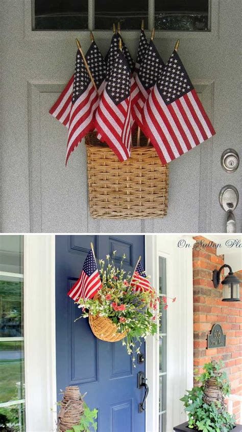 Cozy 4th Of July Door Decorations 24