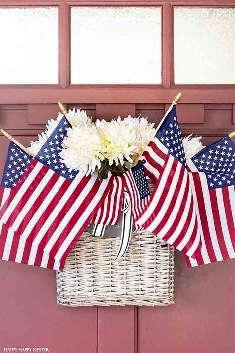 Cozy 4th Of July Door Decorations 25