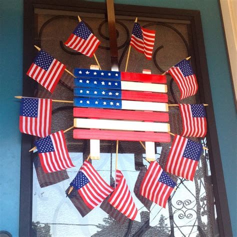 Cozy 4th Of July Door Decorations 26