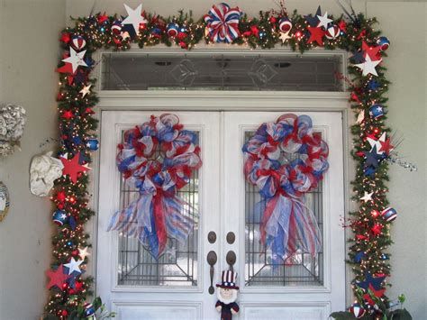 Cozy 4th Of July Door Decorations 33