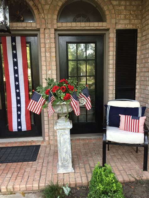 Cozy 4th Of July Door Decorations 37