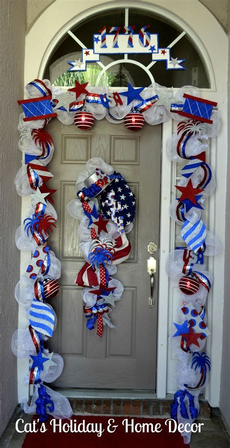 Cozy 4th Of July Door Decorations 41