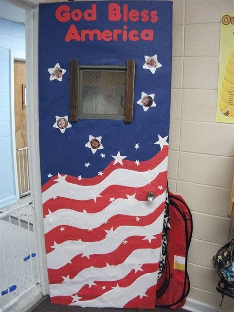 Cozy 4th Of July Door Decorations 43