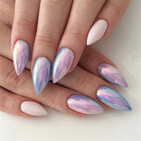 Creative Purple And Pink Nails 03