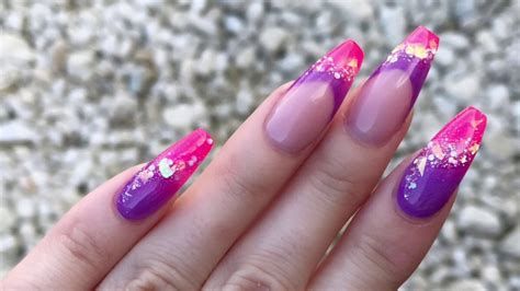 Creative Purple And Pink Nails 14