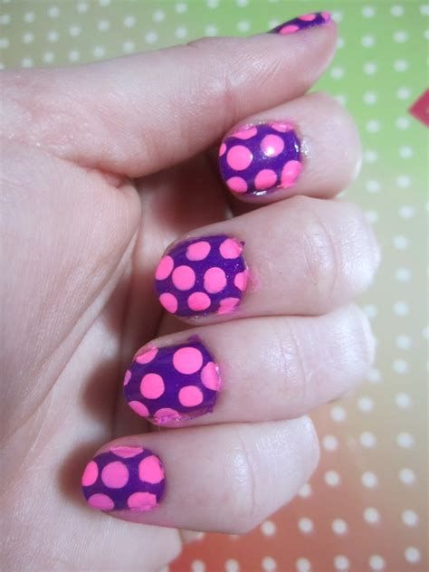 Creative Purple And Pink Nails 16