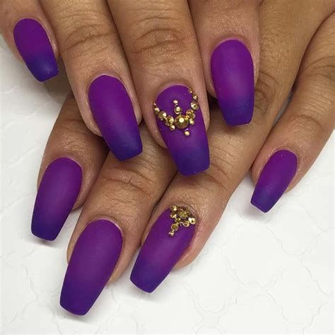 Creative Purple And Pink Nails 18