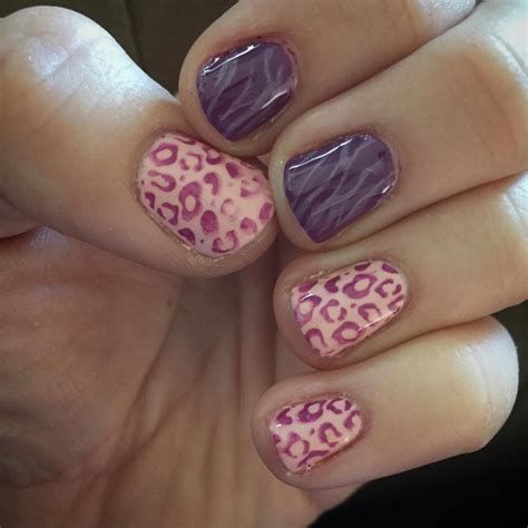 Creative Purple And Pink Nails 19