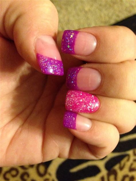 Creative Purple And Pink Nails 21