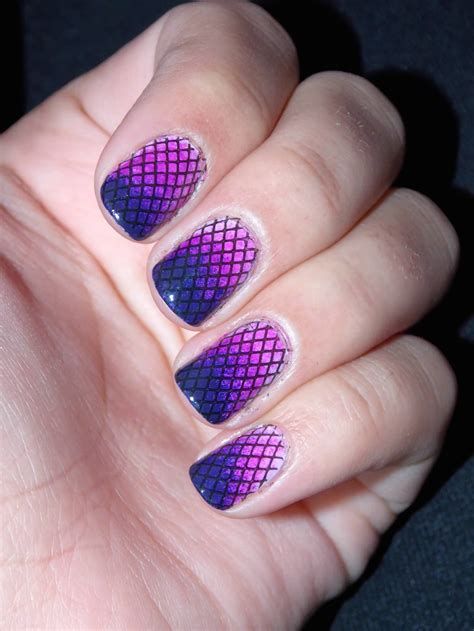 Creative Purple And Pink Nails 23