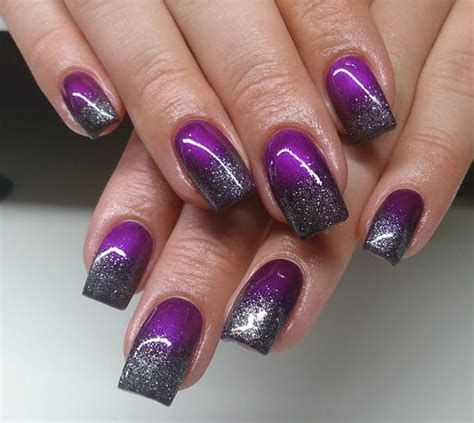 Creative Purple And Pink Nails 31