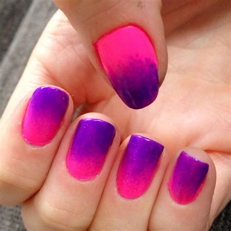 Creative Purple And Pink Nails 33