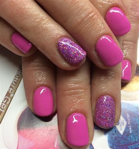 Creative Purple And Pink Nails 34