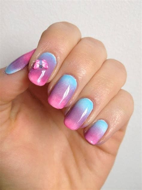 Creative Purple And Pink Nails 36