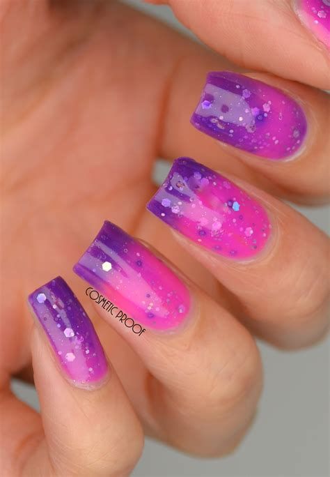 Creative Purple And Pink Nails 40