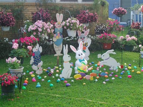 Gorgeous Diy Easter Yard Decorations 01