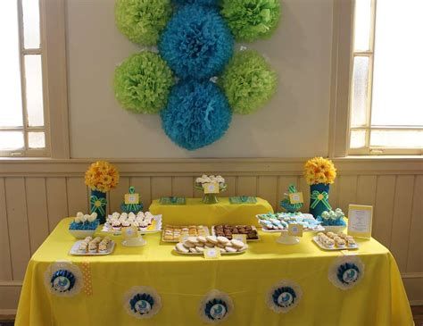 Inspiring Blue And Yellow Party Decoration Ideas 07