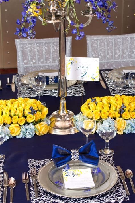 Inspiring Blue And Yellow Party Decoration Ideas 10