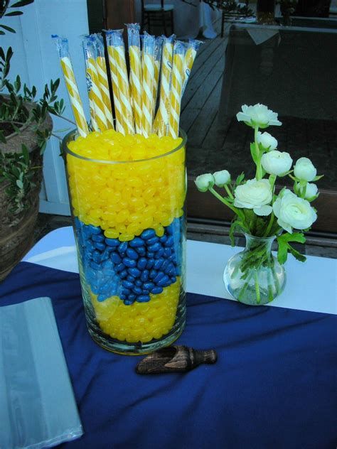 Inspiring Blue And Yellow Party Decoration Ideas 23