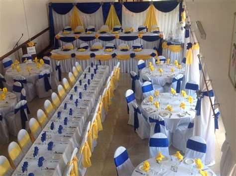 Inspiring Blue And Yellow Party Decoration Ideas 27