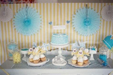 Inspiring Blue And Yellow Party Decoration Ideas 32