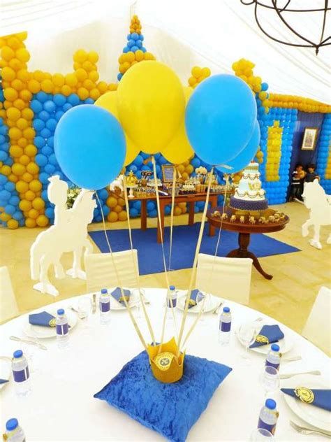 Inspiring Blue And Yellow Party Decoration Ideas 36