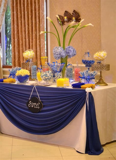 Inspiring Blue And Yellow Party Decoration Ideas 46