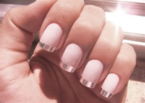 Inspiring Silver And Pink Nails 10