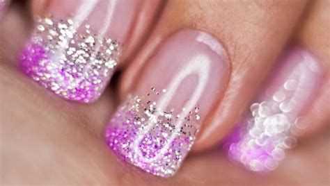 Inspiring Silver And Pink Nails 14