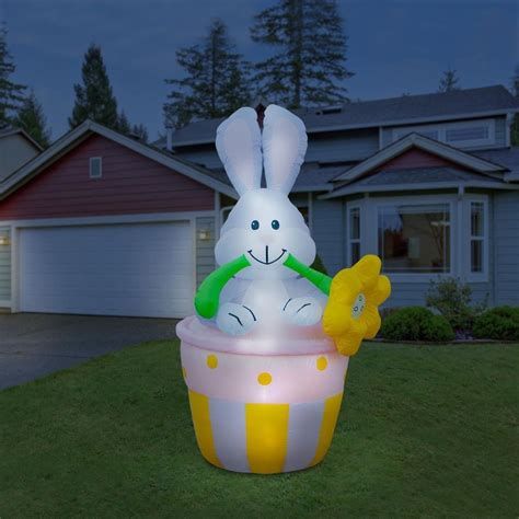 Lovely Outdoor Easter Decorations Lights 17