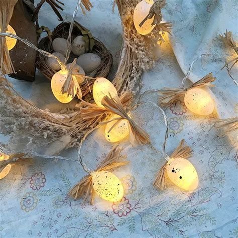 Lovely Outdoor Easter Decorations Lights 25