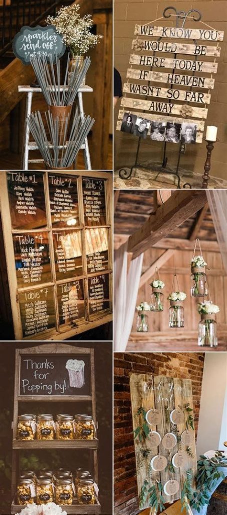 Modern Country Wedding Decoration Ideas Diy 36