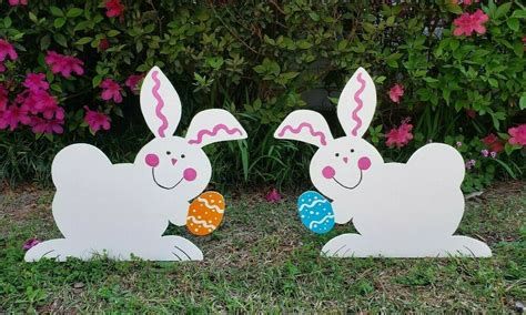 Most Popular Easter Bunny Yard Decoration 03