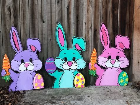 Most Popular Easter Bunny Yard Decoration 13