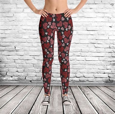 Most Popular Womens Valentines Day Leggings 07