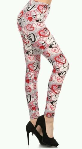 Most Popular Womens Valentines Day Leggings 12