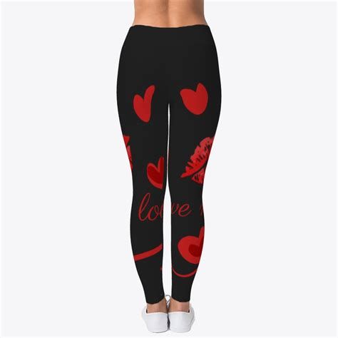 30+ Most Popular Womens Valentines Day Leggings - PinMomStuff