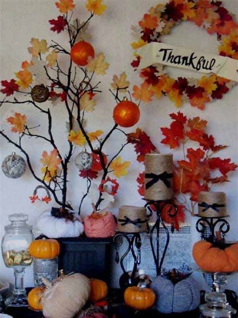 Stylish Diy Thanksgiving Decorations Ideas 17
