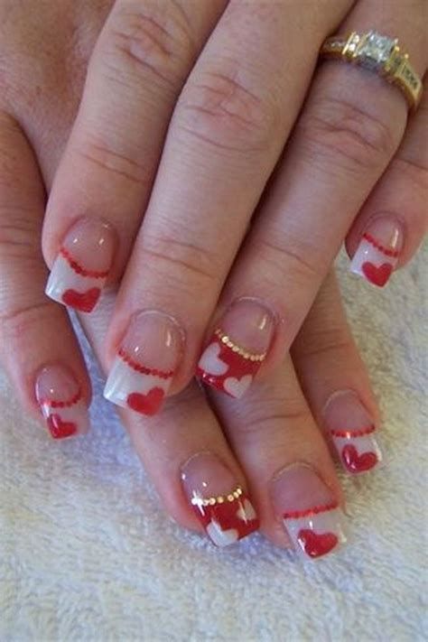 Totally Comfy Valentines Nail Designs Short Nails 18