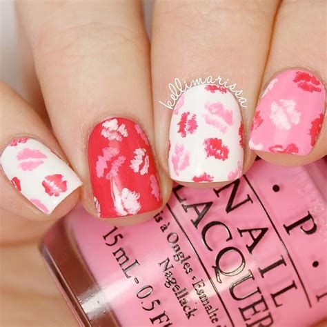 Totally Comfy Valentines Nail Designs Short Nails 25